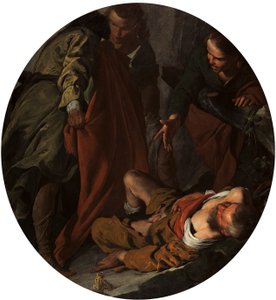 Pijaństwo Noego autorstwa Bernardo Cavallino