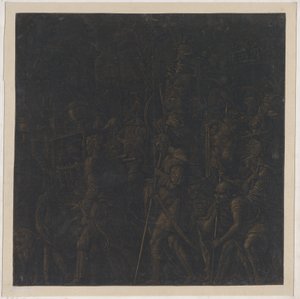 Arkusz 8 z Triumfów Cezara, za Mantegna, 1599.