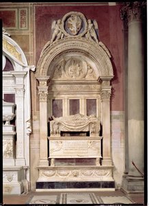 Nagrobek Leonarda Bruni (1369-144) 1446-50 (marmur)