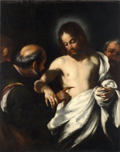 Niewiarygodność św. Tomasza autorstwa Bernardo Strozzi