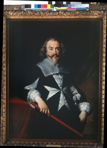 Portret rycerza maltańskiego (Scipione Papafava?), ok. 1629 (olej na płótnie) autorstwa Bernardo Strozzi