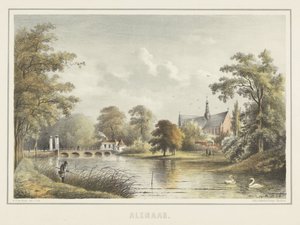 Widok na Alkmaar z Grote Kerk