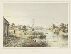 Widok Alkmaar z Zeglis