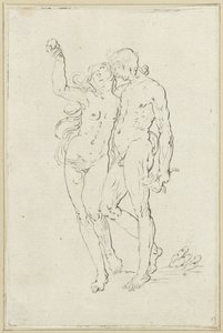 Adam i Ewa autorstwa Bernhard Schreuder (possibly)