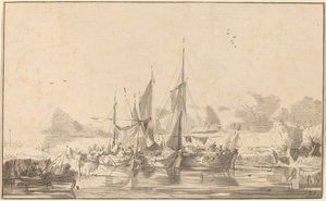 Kanał w Utrechcie, 1771, opublikowany 1787.