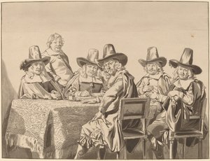 Dyrektorzy Azylu Sierot w Haarlemie, 1777, opublikowany 1786.