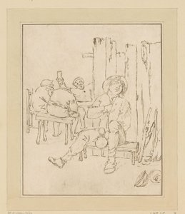 Pijany rolnik w gospodzie autorstwa Bernhard Schreuder