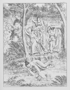 Boska komedia Dantego, Purgatorio (Czyściec), plansza XL (litografia)