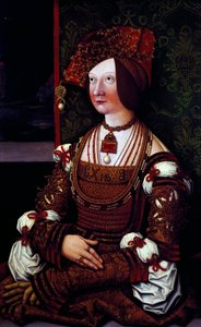 Portret cesarzowej Bianki Marii Sforzy (obraz) autorstwa Bernhard Strigel