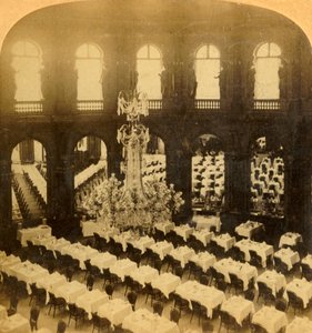 „Salon jadalny, Grand Hotel, Paryż, Francja”, 1904. autorstwa Bert Underwood