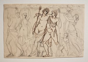 Procesja Bachusa autorstwa Bertel Thorvaldsen