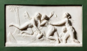 Hylas porwany przez nimfy rzeczne autorstwa Bertel Thorvaldsen