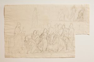 Ustanowienie Eucharystii autorstwa Bertel Thorvaldsen