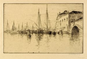 Wzdłuż Giudecca, Wenecja