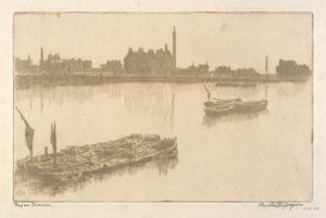 Mgła nad Tamizą autorstwa Bertha E. Jaques
