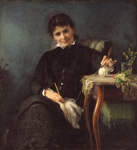 Pani Anna Seekamp, siostra artysty