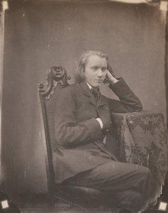 Johannes Brahms, Lipsk, 1853 (zdjęcie) autorstwa Bertha Wehnert Beckmann