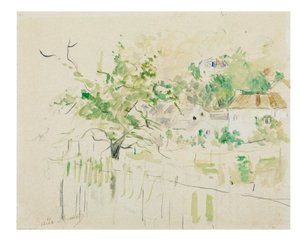 Bougival, 1884 autorstwa Berthe Morisot