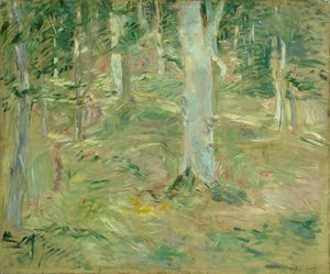 Las Compiègne autorstwa Berthe Morisot