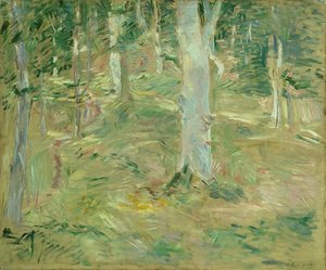 Las Compiègne, 1885. autorstwa Berthe Morisot