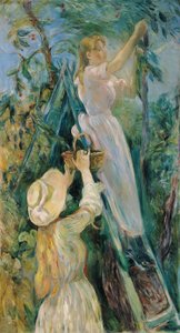 Francuski:  Le Cerisier autorstwa Berthe Morisot