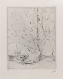 Gęś, 1889. autorstwa Berthe Morisot