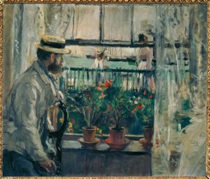 Wnętrze, Wyspa Wight autorstwa Berthe Morisot