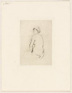 Akt widziany od tyłu autorstwa Berthe Morisot