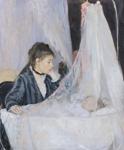 Kołyska autorstwa Berthe Morisot