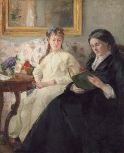 Matka i Siostra Artysty autorstwa Berthe Morisot