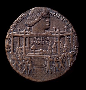Brązowy medal za spisek Pazziego (1478)