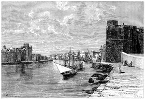 Bizerta, widok z Kasby, ok. 1890