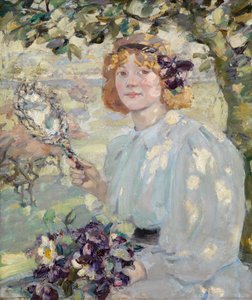 Pod Jabłonią autorstwa Bessie MacNicol