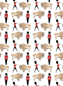 Buffalo Soldier, 2015 (ilustracja, cyfrowa) autorstwa Beth Travers