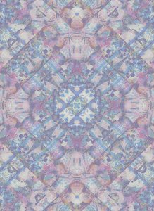 Spring Geo, 2015 (mixed media, tusz, termotransfer, akwarela, ilustracja, digital) autorstwa Beth Travers