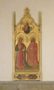 SS. Kosma i Damian, 1429 (tempera i złoty płatek na desce)