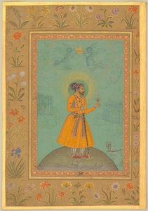 Jujhar Singh Bundela klęka w uległości przed Shah Jahanem