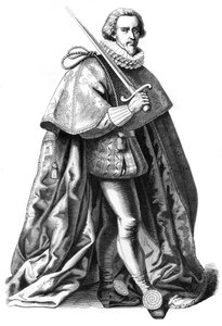 Wielki strój naczelnego wodza armii francuskiej, XVI w. 1849 r. autorstwa Bisson and Cottard