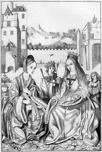 Święta Katarzyna Aleksandryjska, XV wiek 1849. autorstwa Bisson and Cottard