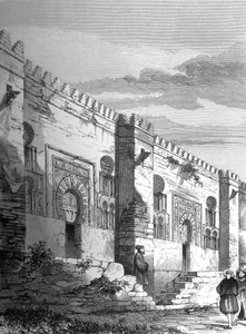 Mezquita, Kordoba, Hiszpania, 1849 r.