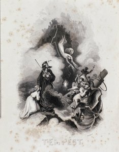Grawer Blanchard do pierwszego aktu Burzy Williama Szekspira (grafika) autorstwa Blanchard Blanchard