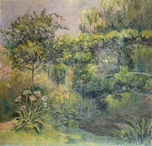 Most w Giverny Gardens
