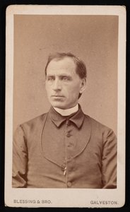 Portret ks. Josepha Celestine Carriera 1833-1904, przed 1876 r. autorstwa Blessing and Bro