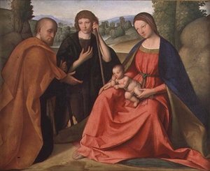 Adoracja pasterzy autorstwa Boccaccio Boccaccino