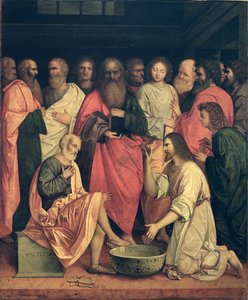 Chrystus myje stopy uczniom