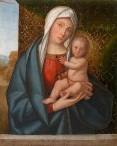 Madonna z Dzieciątkiem z ptakiem