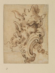 Maska groteskowa, XVII w.