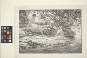 Lake Ladies (atrament na papierze)
