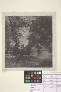 Piknik (tusz na papierze) autorstwa Bolton Coit Brown