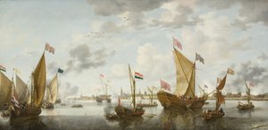 Wysyłka na Scheldt poza Antwerpią
